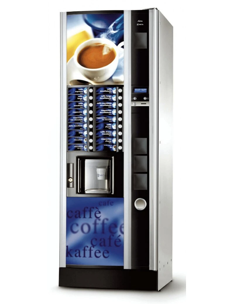 Automat de cafea vending Necta Astro, vedere frontală