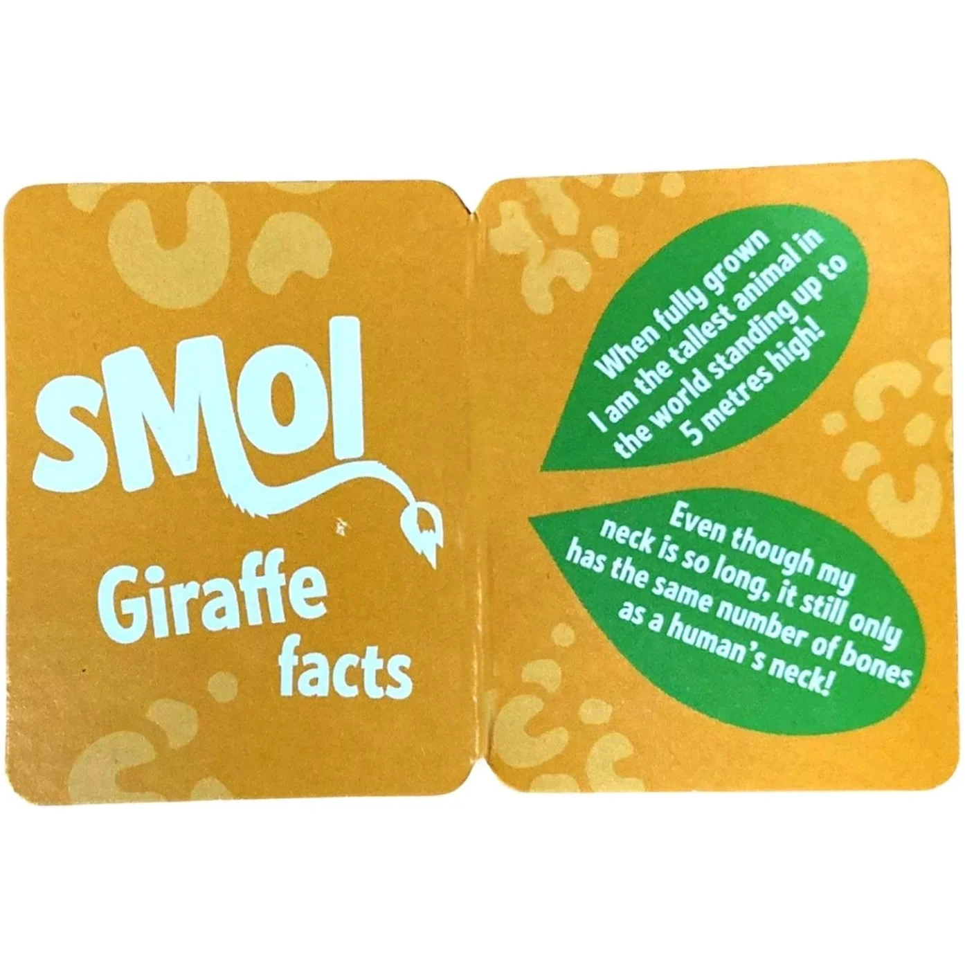 Girafa de pluș Smols 15 cm Living Nature KCAN544