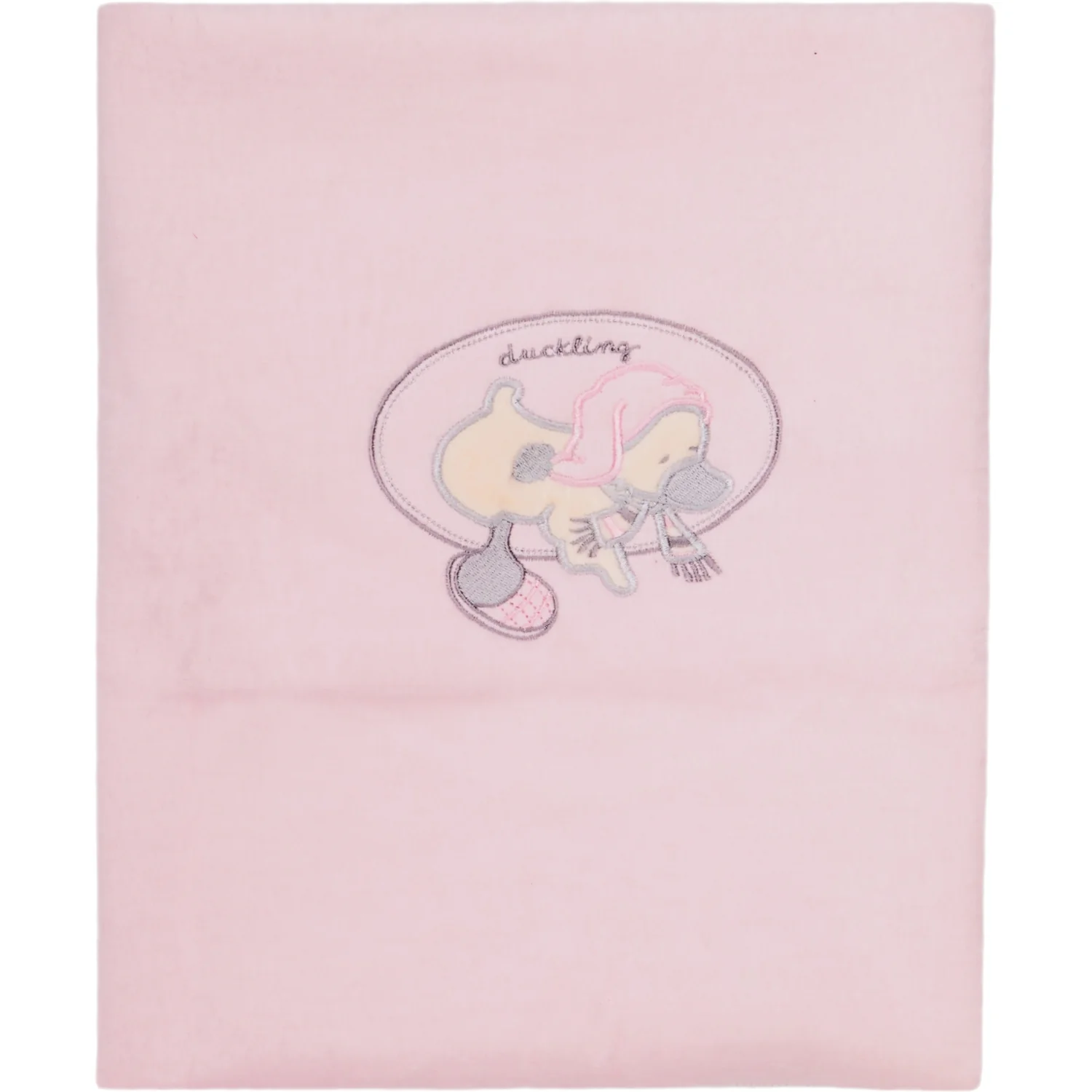 Păturică bebelusi cu Broderie Polar Fleece 90 x 80 cm Womar Zaffiro PT-PF-01