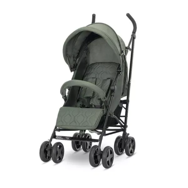 Carucior sport, Ida, spatar reglabil cu mecanism 3 pozitii, Green