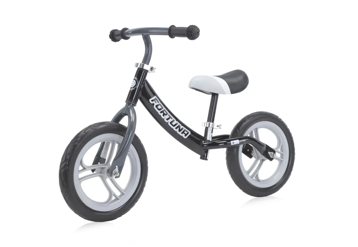 Bicicleta de echilibru, Fortuna, 2-5 Ani, Grey & Black
