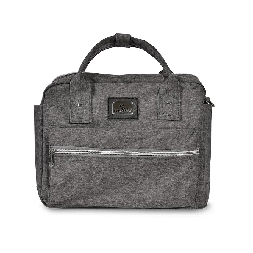 Geanta accesorii bebelusi Michelle, compartimentata, Grey