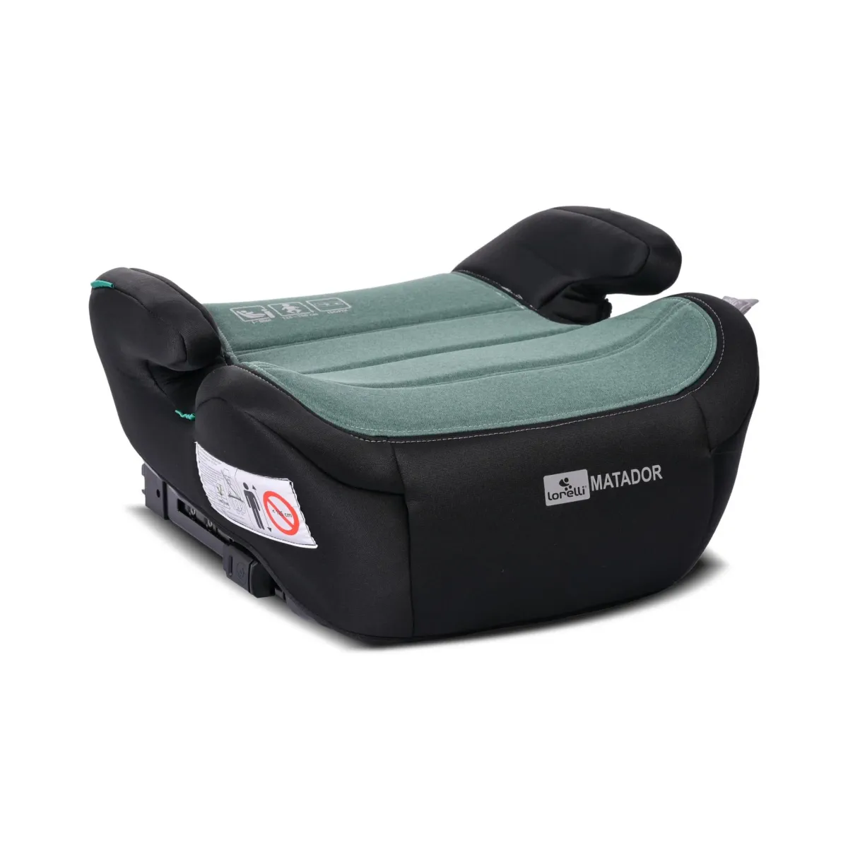 Inaltator auto, Matador, i-Size Isofix, 6-12 Ani, 125-150 cm, Green Pine