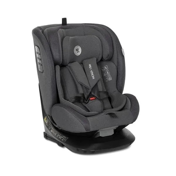 Scaun auto pentru copii, Monza, i-Size, Isofix, rotativ, anti rebound bar, rotativ, 40-150 cm, Grey