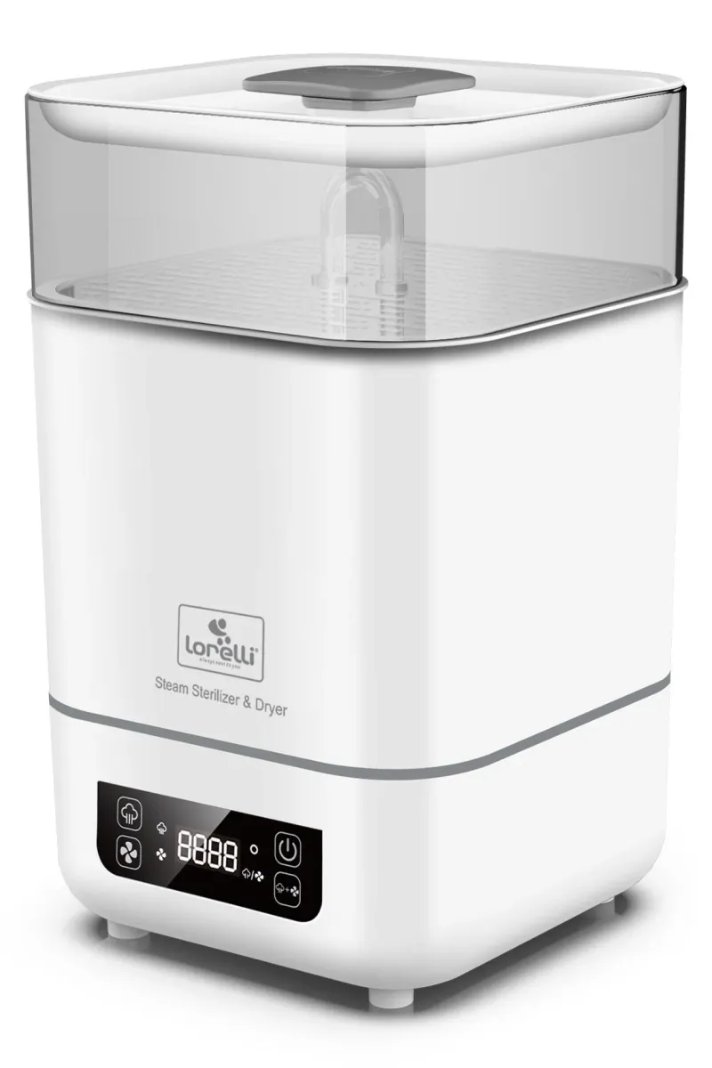 Sterilizator electric cu aburi si uscator pentru biberoane, Lorelli