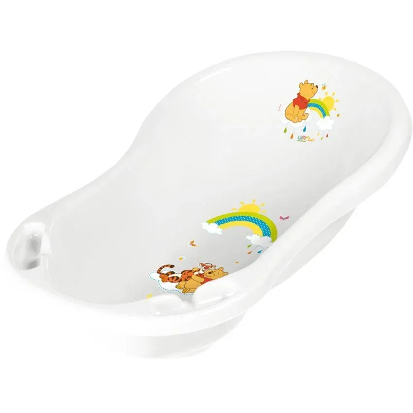 Cada de baie cu scurgere DISNEY 84 cm Pooh, White
