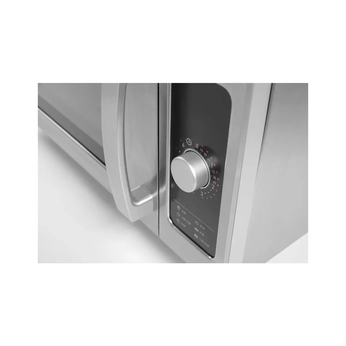 Cuptor microunde profesional, 25 lt, inox, control cu un singur buton, putere iesire 1000W, Hendi, 511x432x(H)311 mm