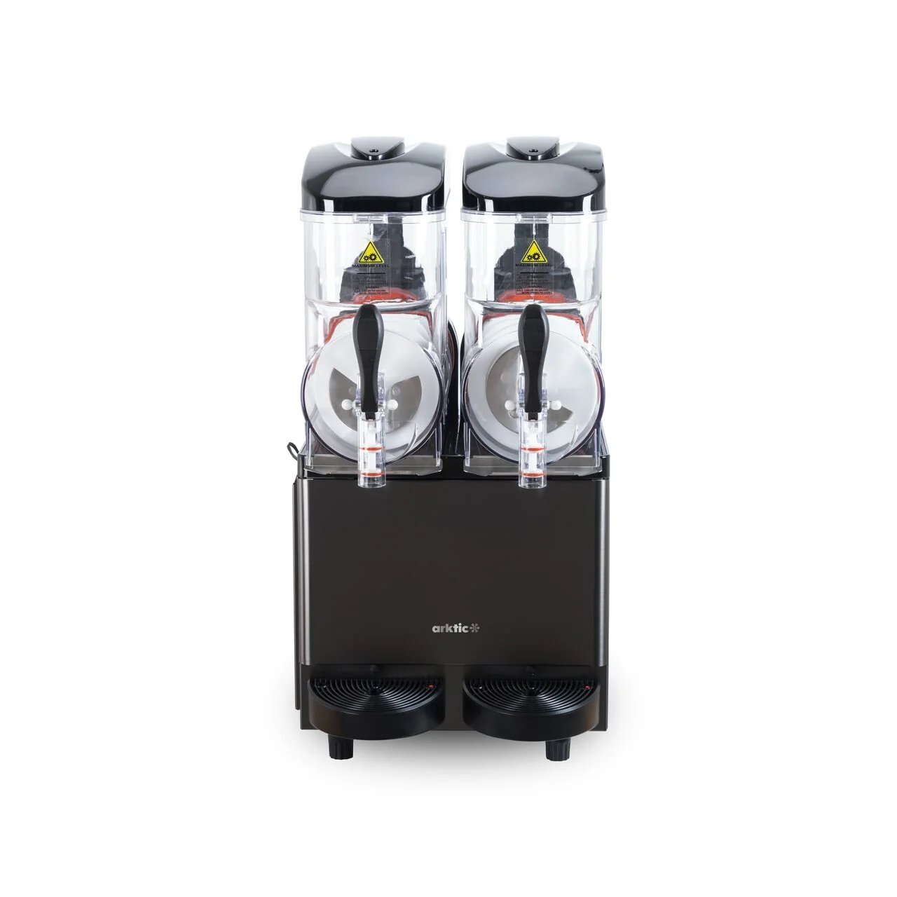 Mașină de granita 2x12 L, Arktic, , Neagru 220-240V/710W, 420x510x(H)810mm