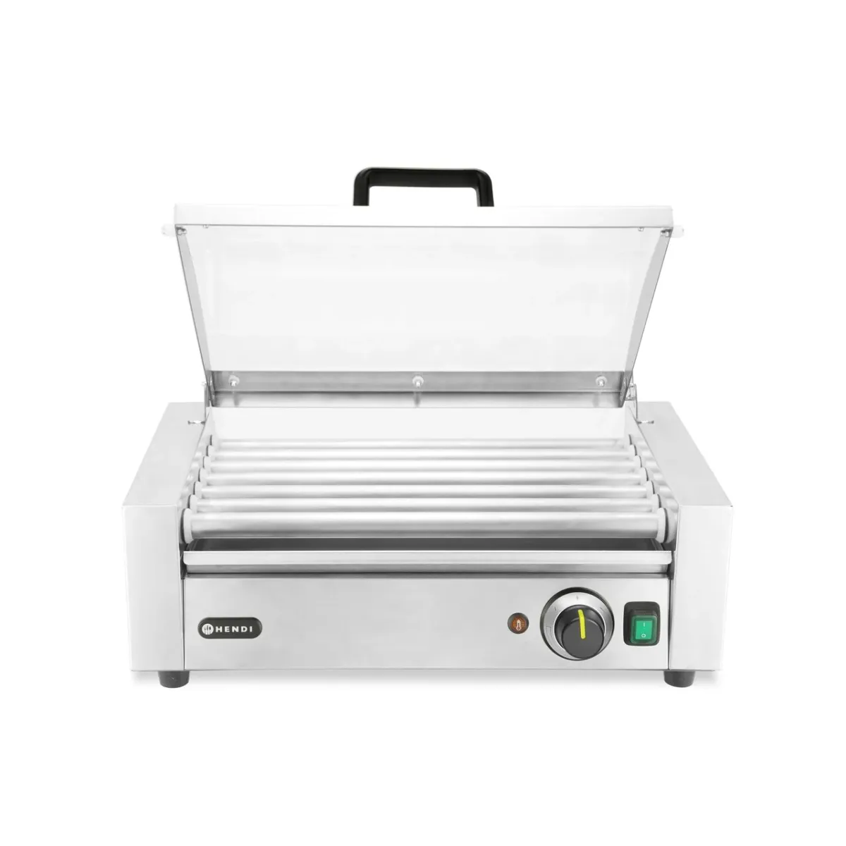 Grill rola Hendi , 7 role, 230V/620W, 566x375x(H)259mm