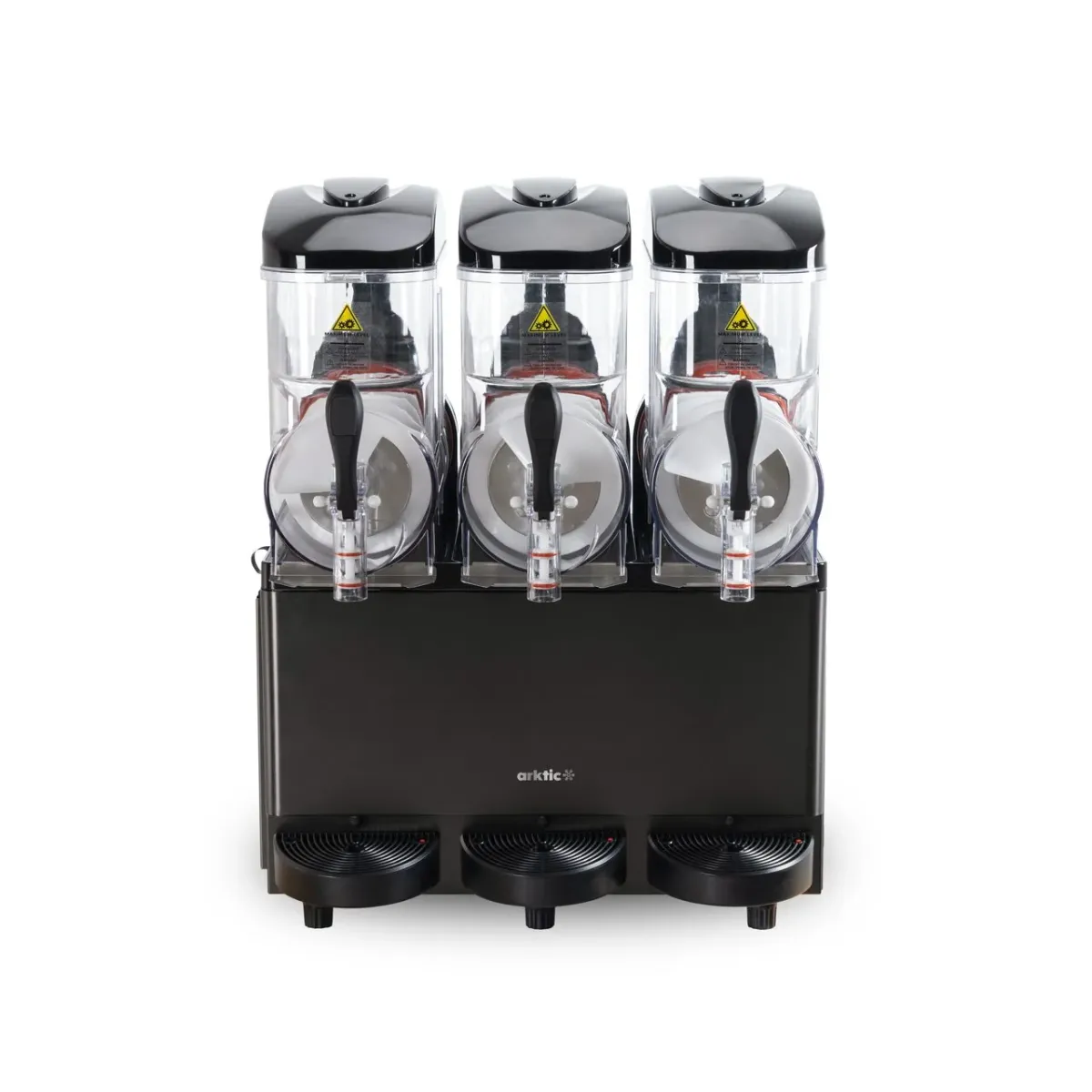 Mașină de granita 3x12 L, Arktic, 36L, Neagru , 220-240V/1080W, 610x490x(H)775mm