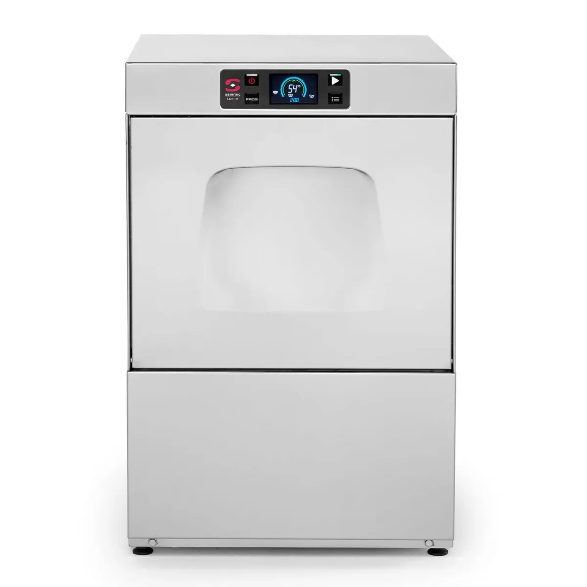 Masina de spalat Pahare 40x40 UX-40B, controlata electronic, Sammic, 400V/3050W, 470x540x(H)710mm