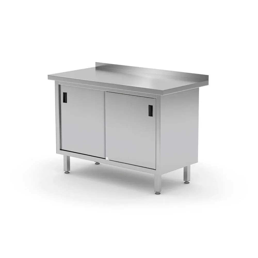 Masa Dulap de Perete cu Usi Glisante Sudat Hendi Profi Line Inox 1200x600x850mm