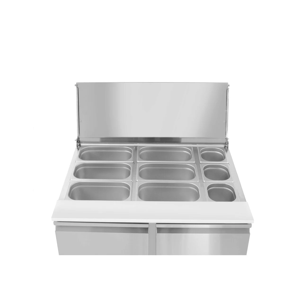 Masa frigorifica rece pentru salate, ARKTIC by Hendi, interval temperatura 0°C/+8°C