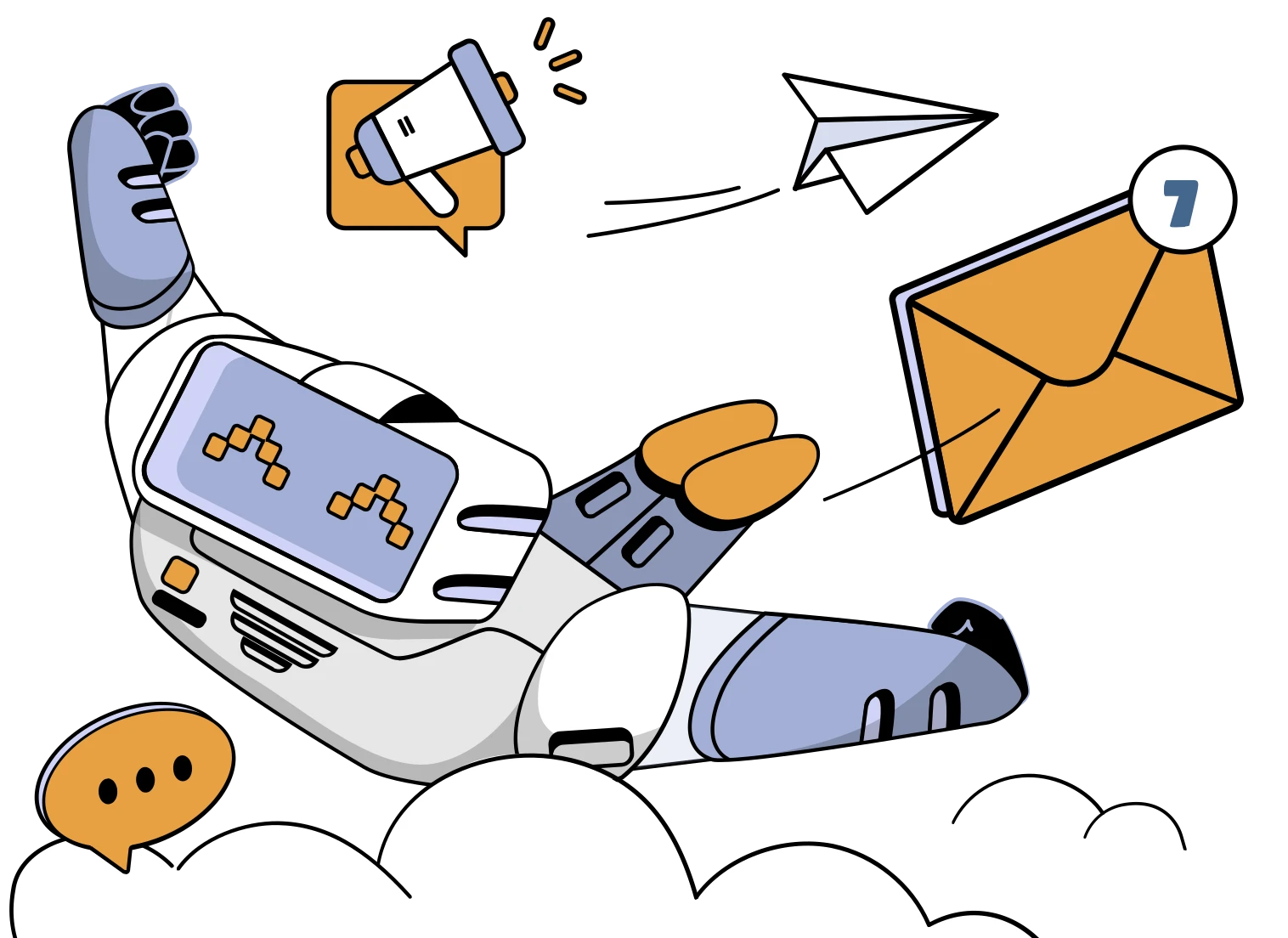 Newsletter character