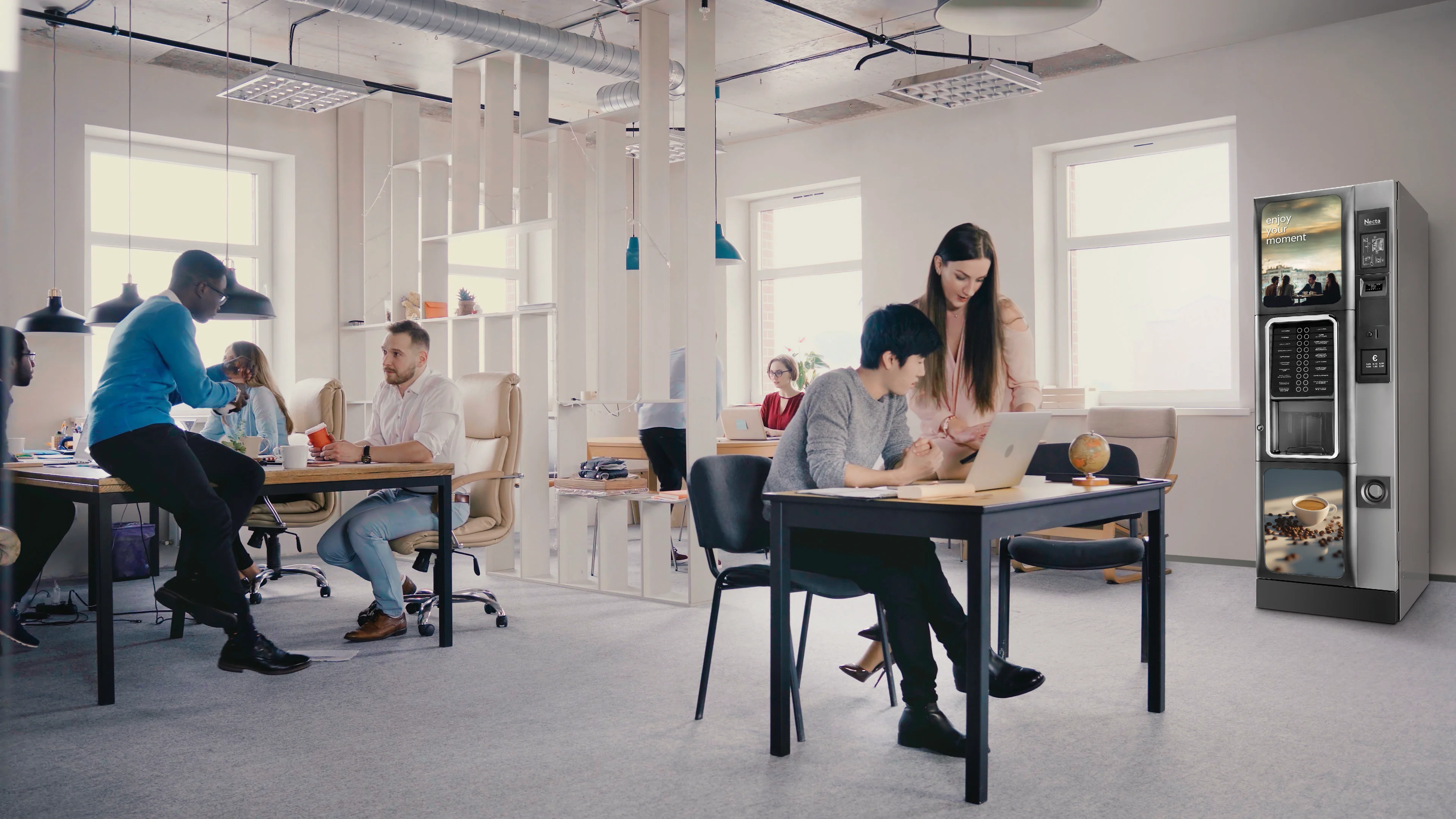 Distribuitor Automat Necta Barista 600 Double Espresso 9