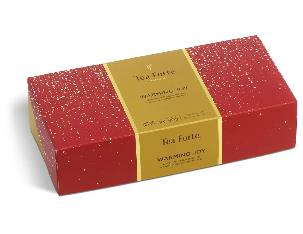 Ceai Petite Ribbon Warming Joy - Tea Forte - Cutie cu 10 piramide de ceai