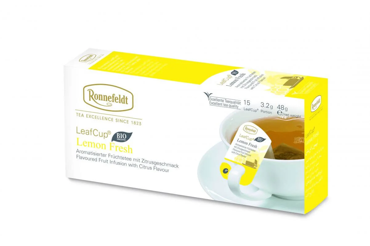 Ceai de Fructe Ronnefeldt Leafcup Lemon Fresh 15 plicuri