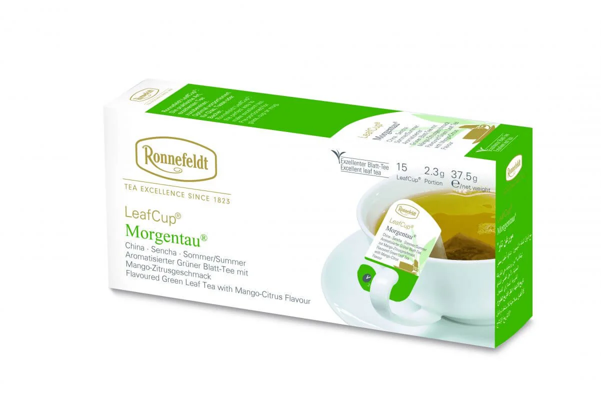 Ceai Verde Sencha Ronnefeldt Leafcup Morgentau 15 plicuri