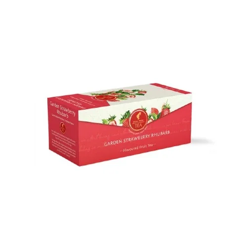 Ceai Julius Meinl SB Garden Strawberry Rhubarb (25 plicuri x 2.5 gr)