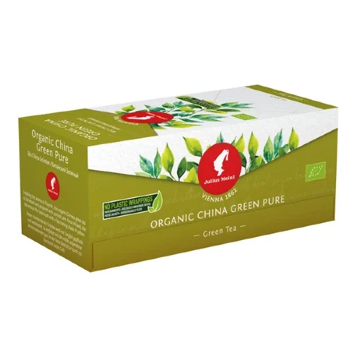 Ceai Verde Organic Julius Meinl SB China Green Pure (25 plicuri x 1.75 gr)