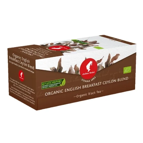 Ceai Negru Organic Julius Meinl SB Ceylon English Breakfast Blend (25 plicuri x 1.75 gr)