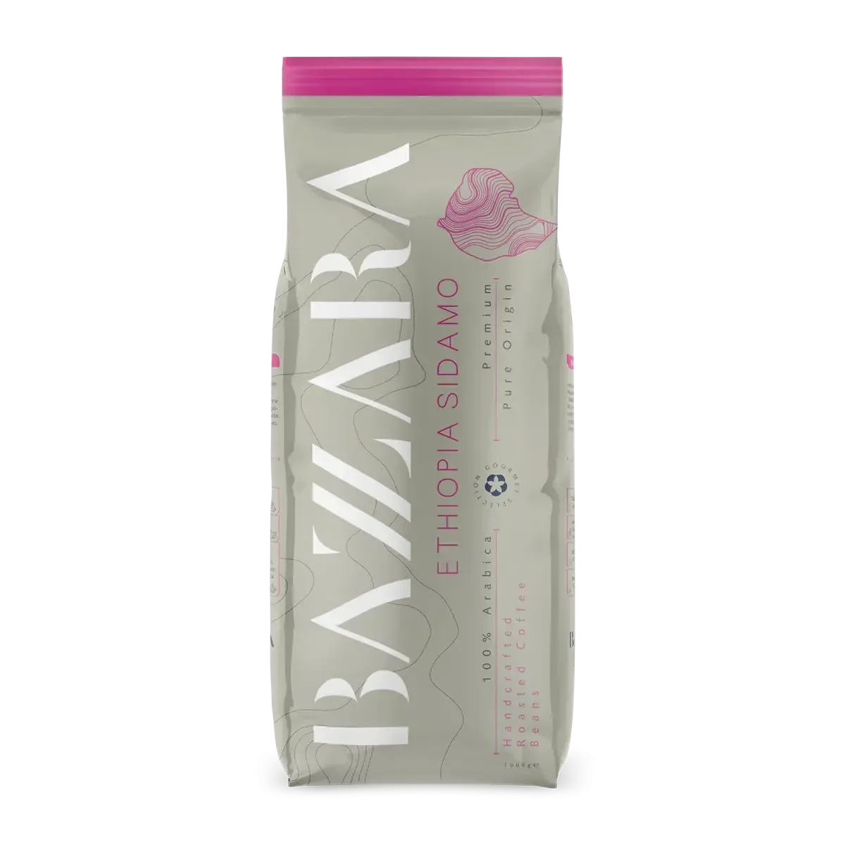 Cafea Bazzara Ethiopia Sidamo boabe 1 kg