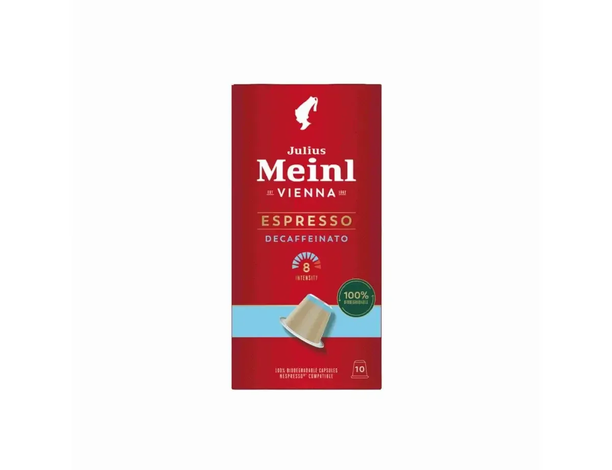 Cafea Julius Meinl Espresso Decaffeinato (10 capsule x 5.6 gr) - compatibil Nespresso