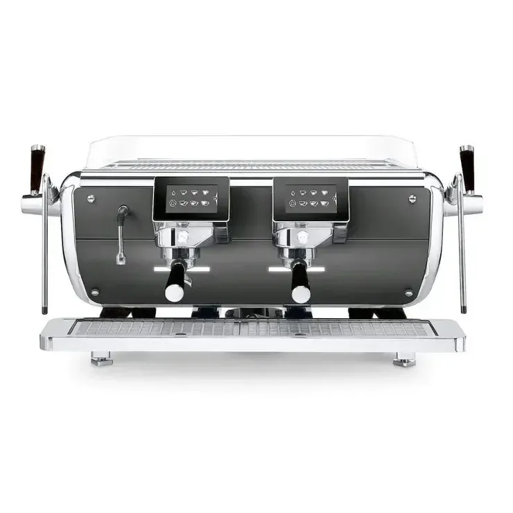 Espressor Profesional Barista Attitude Tempesta SAEP Multiboiler 2 Grupuri Matt Black/Chrom