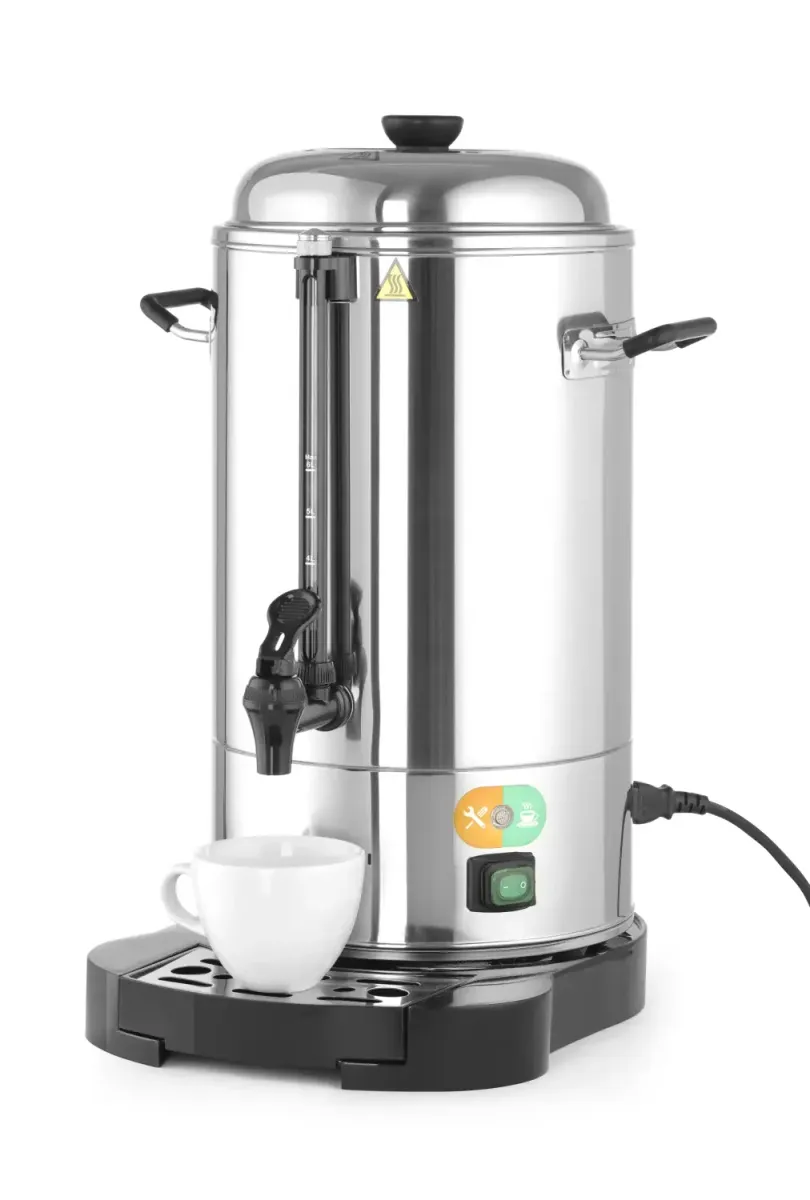 Percolator Profesional Hendi cu Pereți Dubli 6 litri