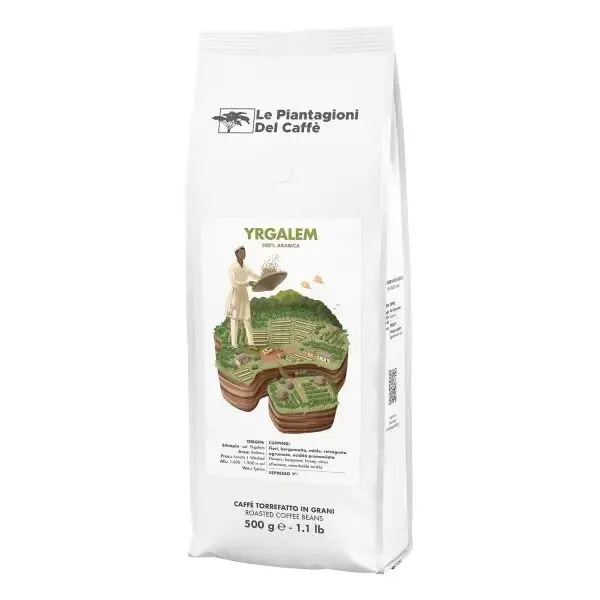 Le Piantagioni del Caffe Yrgalem boabe 500 gr