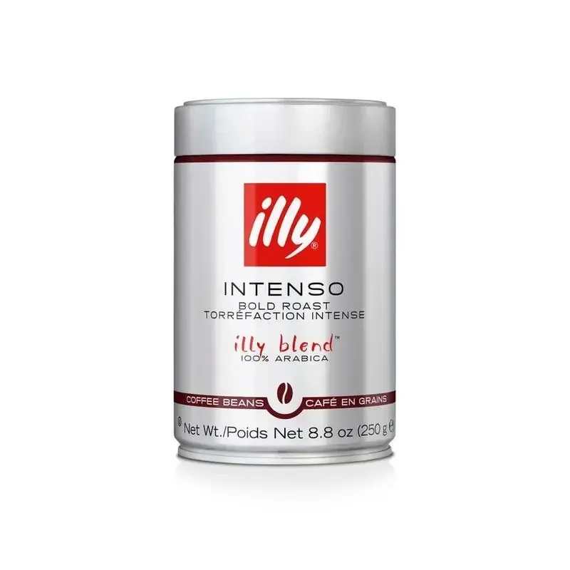 Cafea Illy Espresso Intenso Dark Roast boabe 250 gr