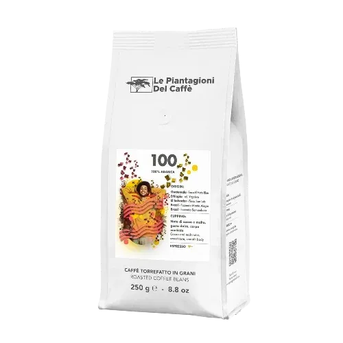 Le Piantagioni del Caffe 100% Arabica Blend boabe 250 gr