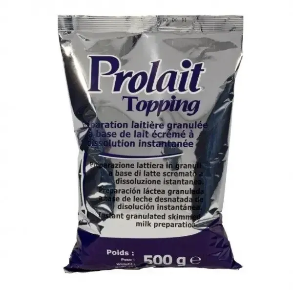 Prolait BLUE – Topping Granulat Premium (2x500g) cu 45% Lapte Degresat pentru Vending
