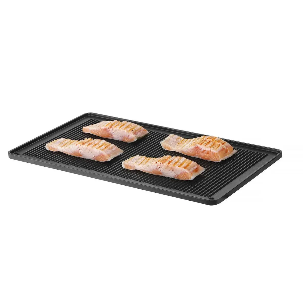 Gratar striat CONVECTOMAT GRILLPLATE, HENDI, GN 1/1, 530x325x(H)15mm
