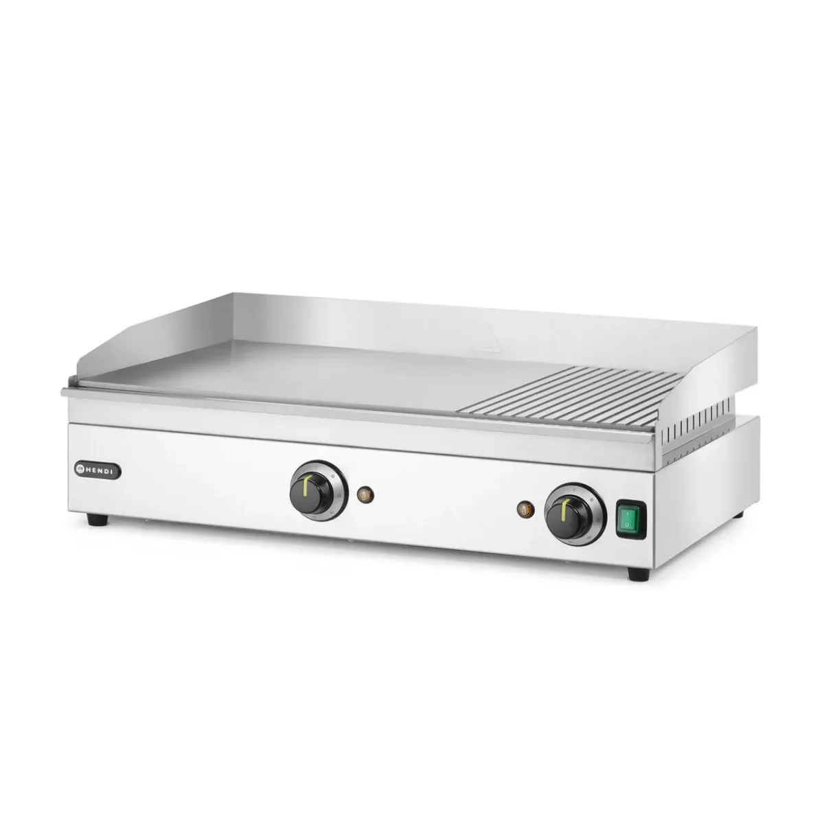 Grill Electric cu Nervuri 1/3 Hendi Kitchen Line-3500W, 697x474x(H)241 mm