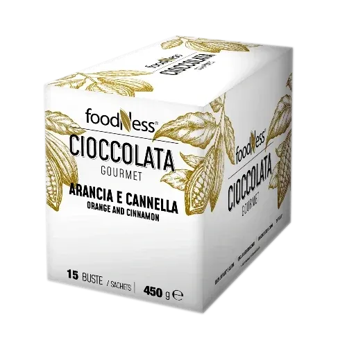 Ciocolata Calda Portocala si Scortisoara Foodness 15 plicuri