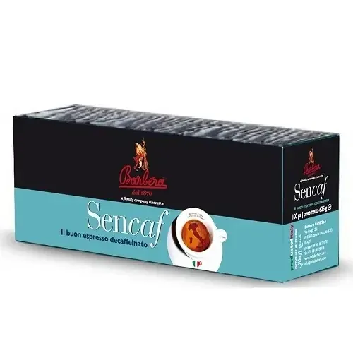 Cafea Barbera Sencaf macinata (72 plicuri)