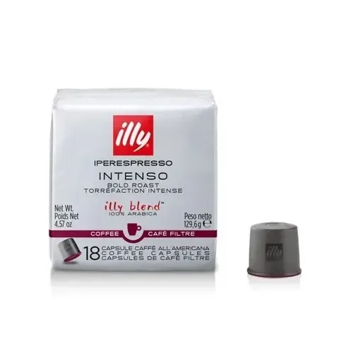 Cafea illy Iperespresso Intenso Dark Roast 18 capsule