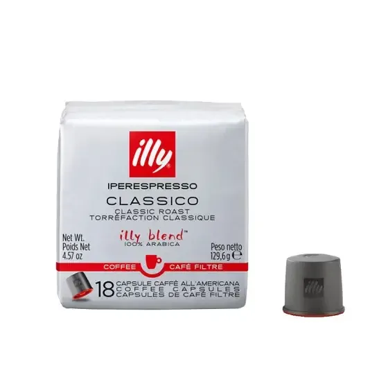 Cafea illy Iperespresso Classico Medium Roast 18 capsule
