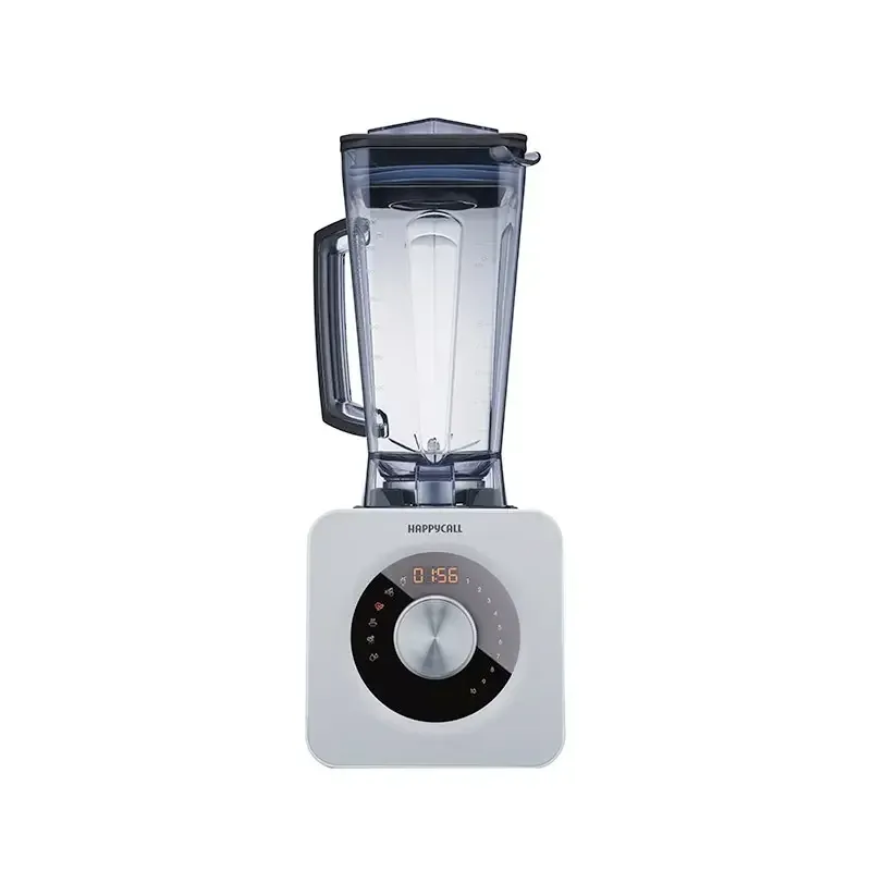 Blender vertical HappyCall Axlerim Z, 1400-3600 W, 28000 rpm, Capacitate 2 l, 6 programe presetate, Functie de autocuratare, alb