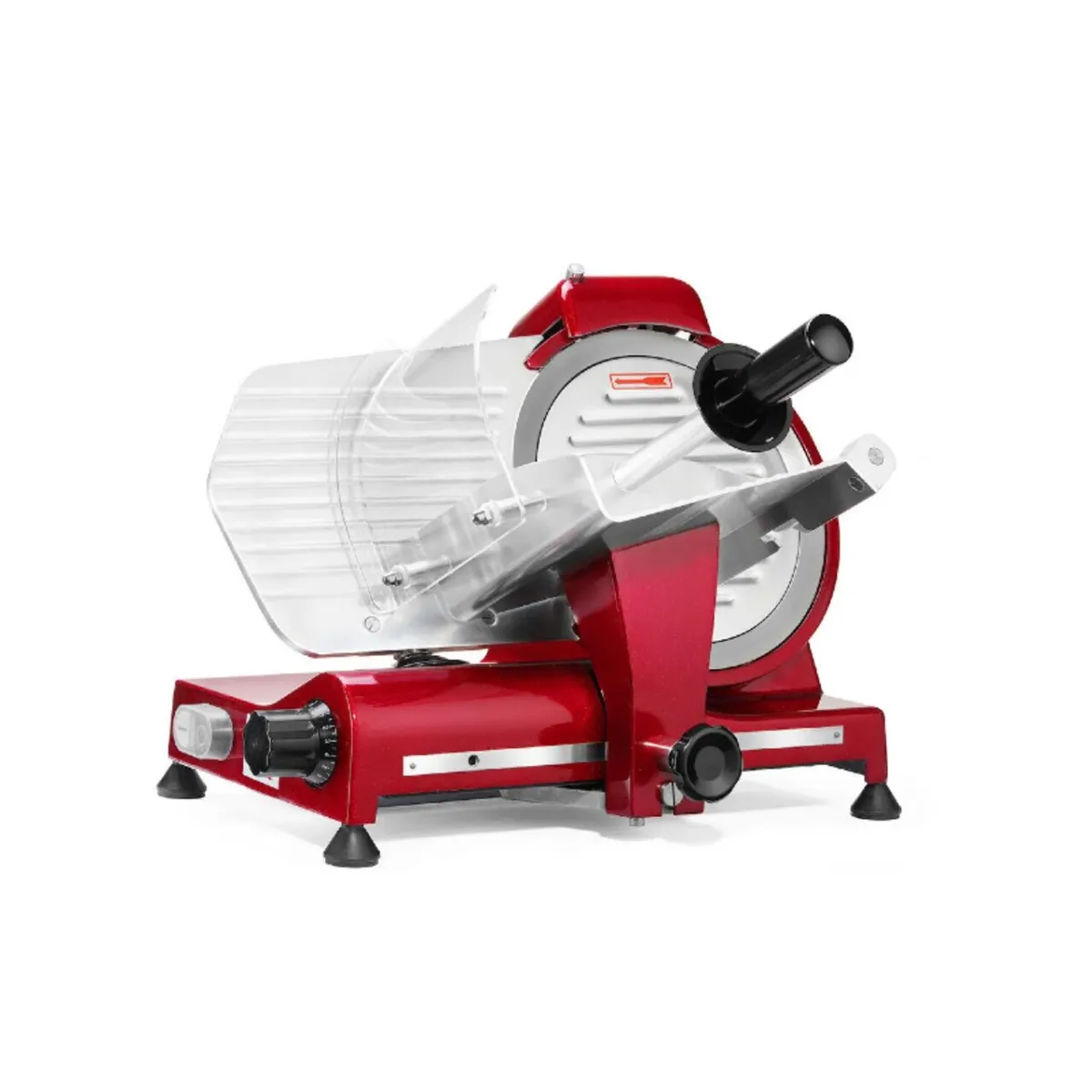 Feliator Electric Roșu Hendi Profi Line 250-Lamă Inox 25cm, 320W, Grosime 0-12mm