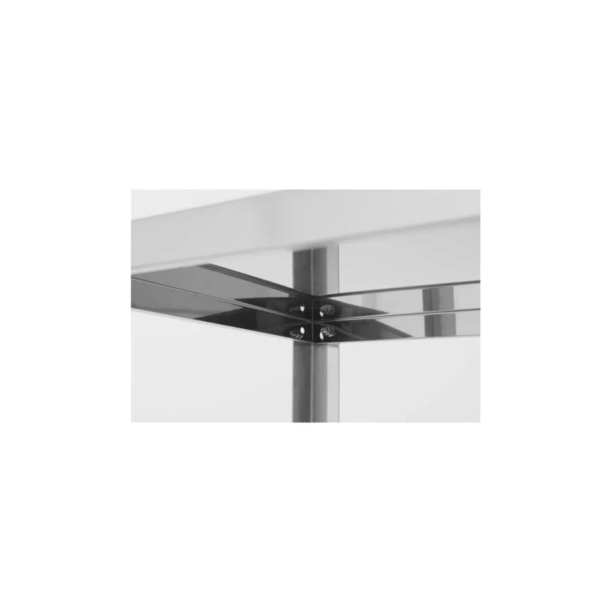 Raft Metalic Depozitare 4 Polite Revolution by Hendi Inox AISI 430 50kg/Polita 1200x500x1800mm