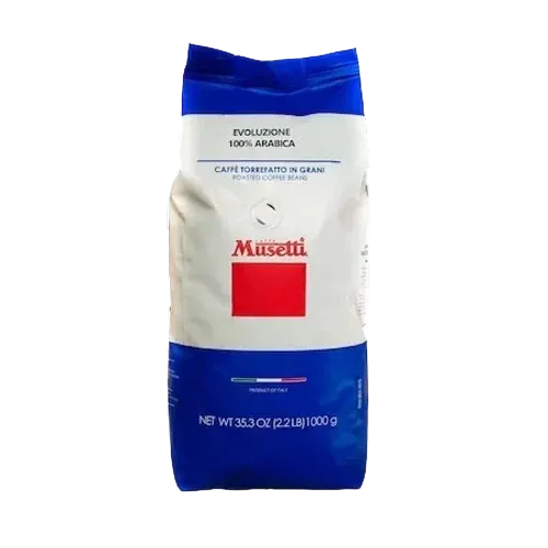 Cafea Musetti Evoluzione 100% Arabica boabe 1 kg