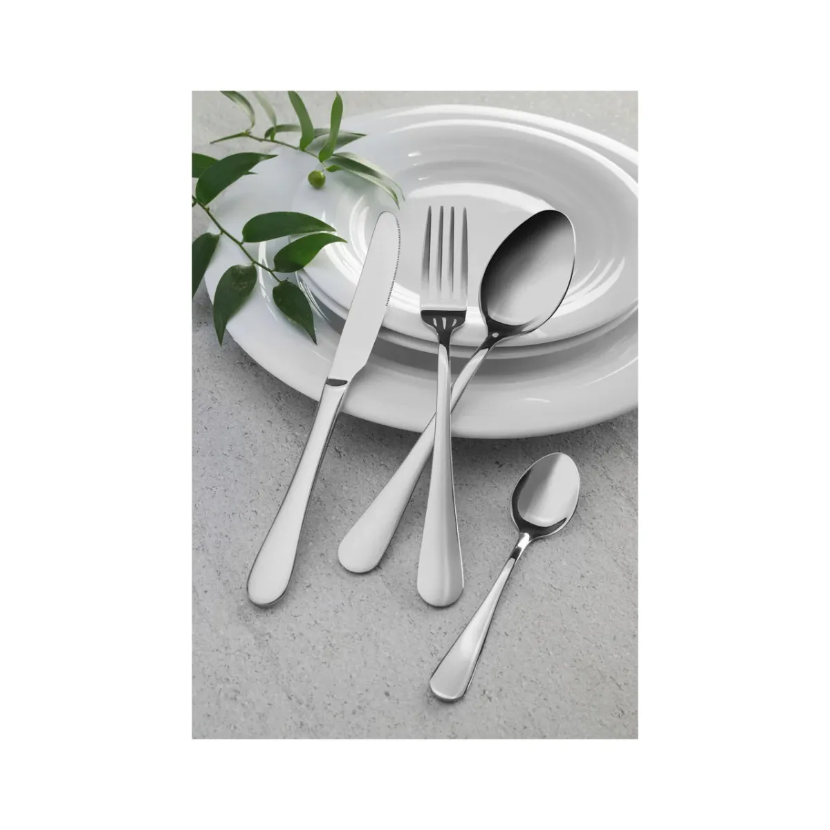 Set 6 Furculițe de Masă Hendi Profi Line, 205 mm, Inox 18/0, Finisaj Oglindă