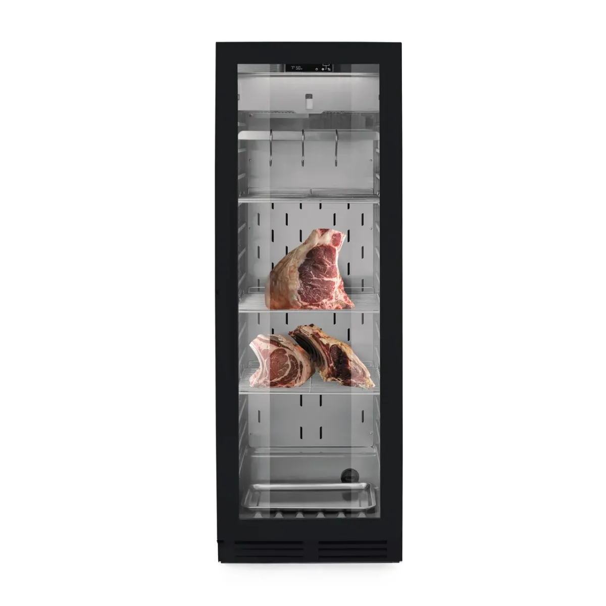 Dulap pentru maturarea carnii - Negru, 352L, 220-240V/170W, 695x760x(H)1720mm