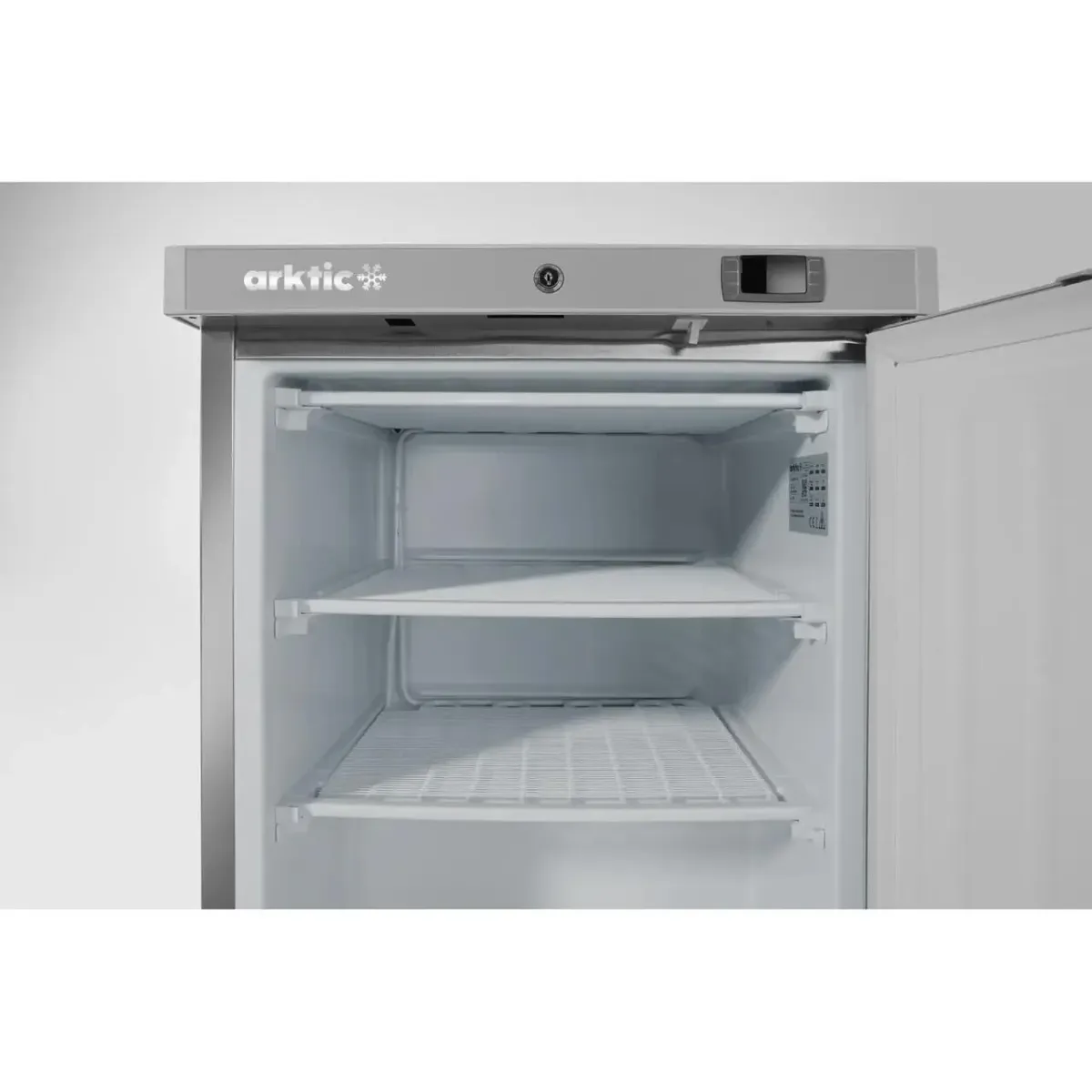 Dulap congelator Budget Line, otel inoxidabil, Hendi, 230V/111W, 598x655x(H)838 mm